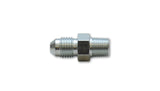 Vibrant -4AN to 1/8in NPT Straight Adapter Fitting - Steel Vibrant Fittings  AXOPROS