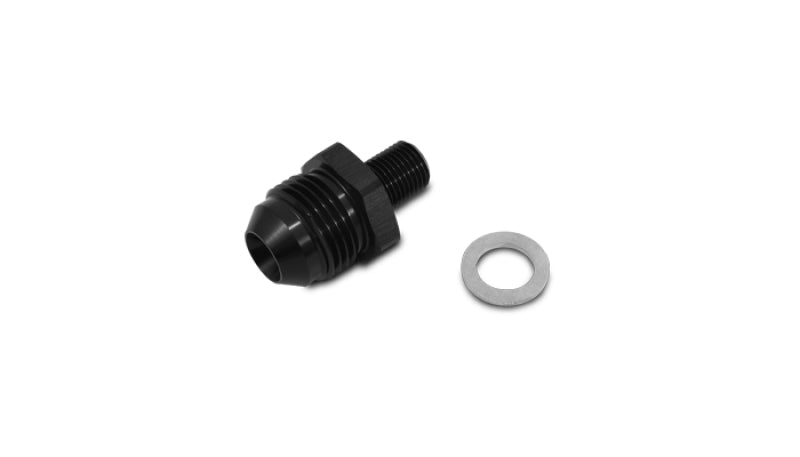 Vibrant -4AN to 8mm x 1.0 Metric Straight Adapter Vibrant Fittings  AXOPROS