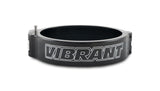 Vibrant 4in O.D. Aluminized HD 2.0 Clamp - Anodized Black (Clamp Only) Vibrant Clamps  AXOPROS