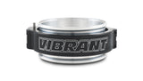 Vibrant 4in O.D. Aluminized HD 2.0 Clamp Assembly - Anodized Black Vibrant Clamps  AXOPROS