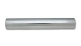 Vibrant 5in OD T6061 Aluminum Straight Tube 18in Long - Polished Vibrant Aluminum Tubing  AXOPROS