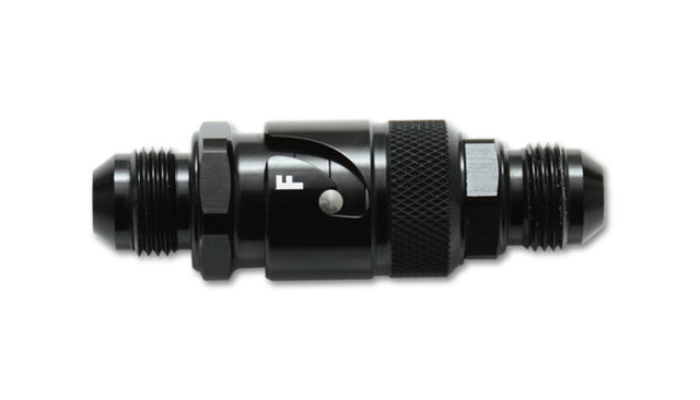 Vibrant -6 Quick Release Fitting with Viton Seal - Aluminum Vibrant Fittings  AXOPROS