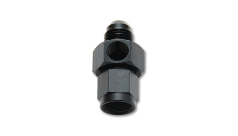 Vibrant -6AN Male to -6AN Female Union Adapter Fitting w/ 1/8in NPT Port Vibrant Fittings  AXOPROS