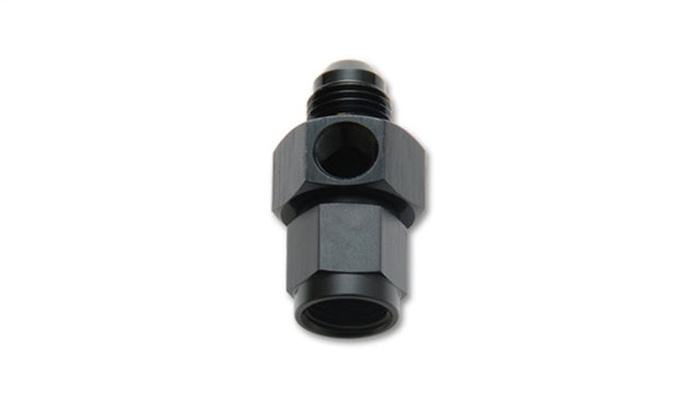 Vibrant -6AN Male to -6AN Female Union Adapter Fitting w/ 1/8in NPT Port Vibrant Fittings  AXOPROS