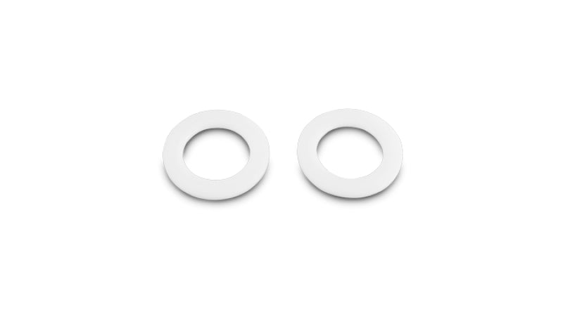 Vibrant -6AN PTFE Washers for Bulkhead Fittings - Pair Vibrant Fittings  AXOPROS