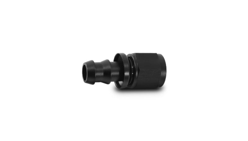 Vibrant -6AN Push-On Straight Hose End Fitting - Aluminum Vibrant Fittings  AXOPROS
