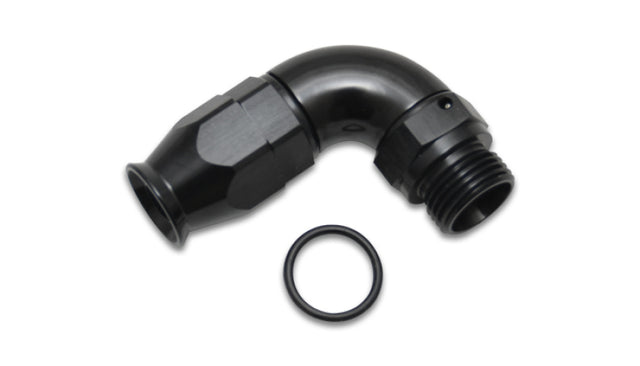 Vibrant -6AN To -8ORB 90 Degree Hose End Fitting For PTFE Hose Vibrant Fittings  AXOPROS