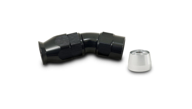Vibrant -8AN 30 Degree Hose End Fitting for PTFE Lined Hose Vibrant Fittings  AXOPROS