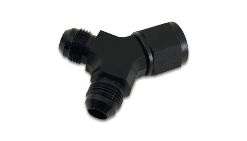 Vibrant -8AN Female x Dual -6AN Male Y-Adapter Fitting - Aluminum Vibrant Fittings  AXOPROS