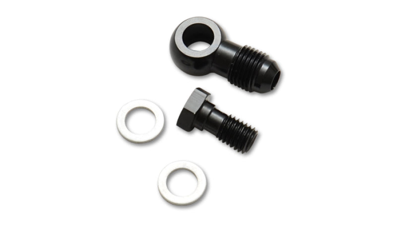 Vibrant -8AN Male Banjo Fitting 12mm x 1.5 Metric Aluminum + 2 Washers Vibrant Fittings  AXOPROS