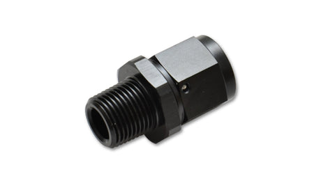 Vibrant -8AN to 3/8in NPT Female Swivel Straight Adapter Fitting Vibrant Fittings  AXOPROS