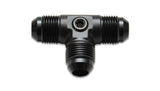 Vibrant -8AN to -8AN Male Tee Adapter Fitting with 1/8in NPT Port Vibrant Fittings  AXOPROS