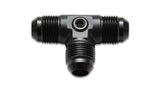 Vibrant -8AN to -8AN Male Tee Adapter Fitting with 1/8in NPT Port Vibrant Fittings  AXOPROS