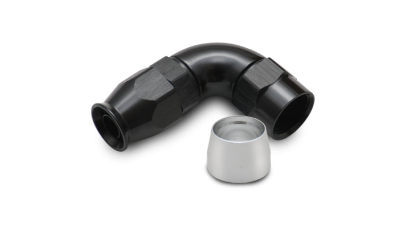 Vibrant 90 Degree High Flow Hose End Fitting for PTFE Lined Hose -16AN Vibrant Fittings  AXOPROS