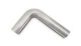 Vibrant 90 Degree Mandrel Bend 1.75in OD x 2in CLR 304 Stainless Steel Tubing Vibrant Steel Tubing  AXOPROS