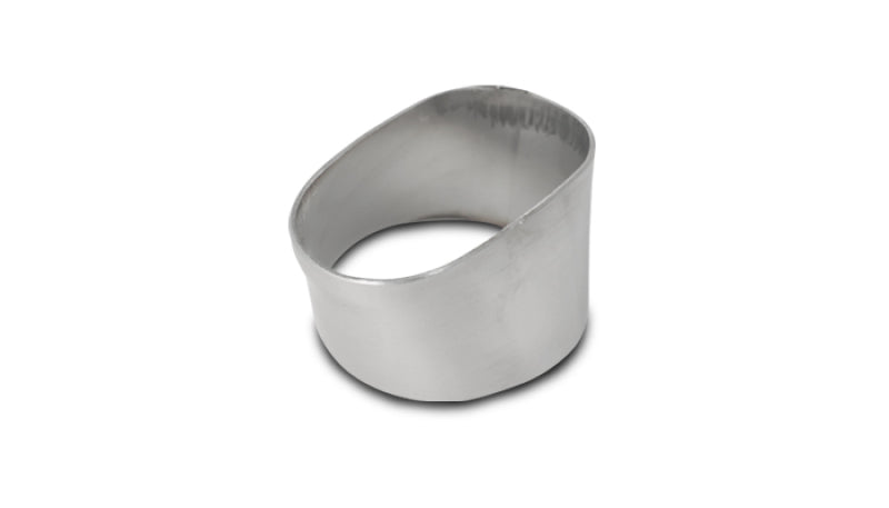 Vibrant 90mmx55mm Oval to 76mm Round Transition Adapter T304 SS for use with Part #1448 and #14480 Vibrant Flanges  AXOPROS