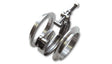 Vibrant AL V-B Flange Assembly for 3in OD Tubing incl 2 AL V-b flanges 1 SS V-B Clamp 1 Viton O-Ring Vibrant Flanges  AXOPROS
