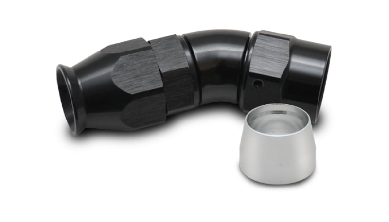 Vibrant Aluminum 30 Degree One Piece Hose End for PTFE Lined Hose (Size -12AN) Vibrant Fittings  AXOPROS