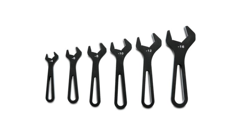 Vibrant Aluminum Wrench Set Set of 6 (AN-4 to AN-16) Vibrant Tools  AXOPROS