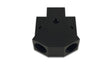 Vibrant Billet Aluminum Y-Block Fitting with 1/8in NPT Port -10AN x Dual -8AN ORB Vibrant Fittings  AXOPROS