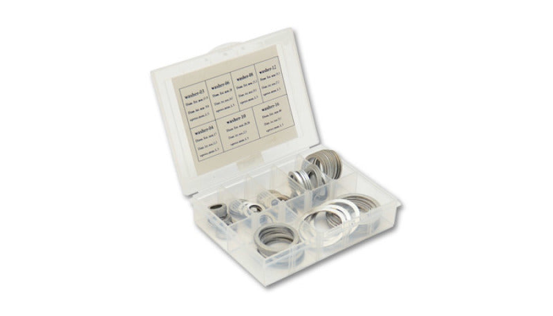 Vibrant Box Set of Crush Washers - 10 of each Size: -3AN to -16AN Vibrant Hardware - Singles  AXOPROS
