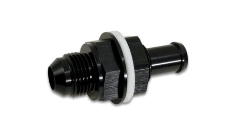 Vibrant Bulkhead Fuel Cell Adapter -6AN Male Flare x 3/8in Barb Vibrant Fittings  AXOPROS