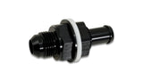 Vibrant Bulkhead Fuel Cell Adapter -6AN Male Flare x 5/16in Barb Vibrant Fittings  AXOPROS