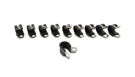 Vibrant Cushion Clamps for 1/2in (-8AN) Hose - Pack of 10 Vibrant Clamps  AXOPROS