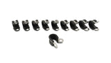 Vibrant Cushion Clamps for 3/8in (6AN) Hose - Pack of 10 Vibrant Clamps  AXOPROS