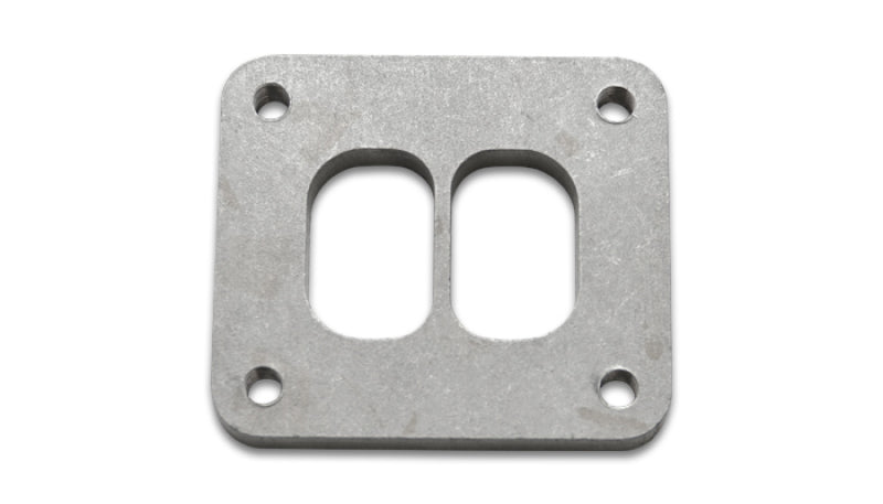 Vibrant Divided Turbo Inlet Flange for Borg Warner S-Series Divided T4 - 304 Stainless Steel Vibrant Flanges  AXOPROS