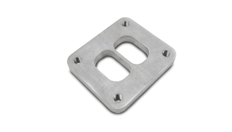 Vibrant Divided Turbo Inlet Flange for Borg Warner S-Series Divided T4 - 304 Stainless Steel Vibrant Flanges  AXOPROS