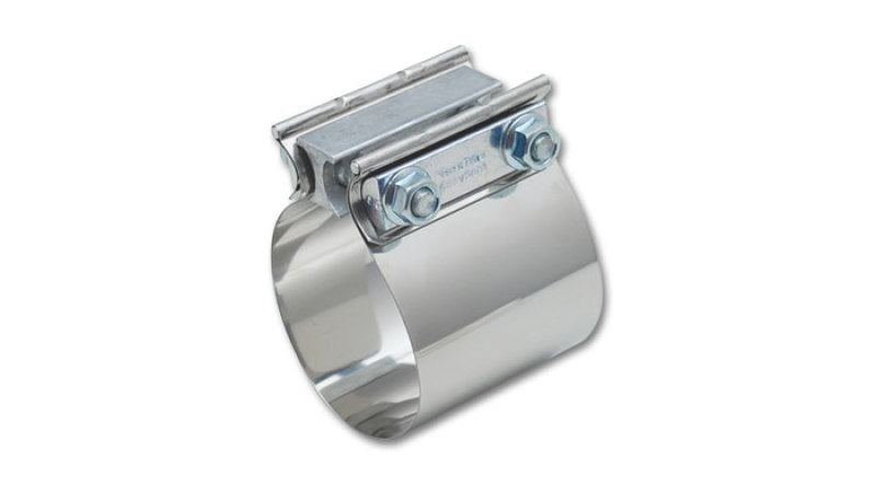 Vibrant Easy Seal SS Exh Sleeve Butt Joint Clamp for 3.5in OD Tubing also 3.5in Nominal Oval Tubing Vibrant Clamps  AXOPROS
