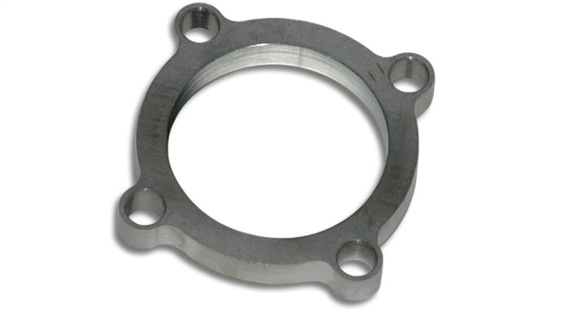 Vibrant GT series / T3 Turbo Discharge Flange (4 Bolt) with 2.5in Inlet I.D. T304 SS 1/2in Thick Vibrant Flanges  AXOPROS