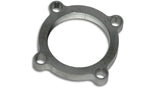 Vibrant GT series / T3 Turbo Discharge Flange (4 Bolt) with 2.5in Inlet I.D. T304 SS 1/2in Thick Vibrant Flanges  AXOPROS