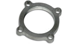 Vibrant GT series / T3 Turbo Discharge Flange (4 Bolt) with 2.5in Inlet I.D. T304 SS 1/2in Thick Vibrant Flanges  AXOPROS