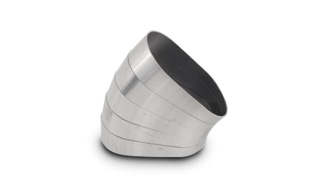 Vibrant Horizontal 304 SS Nominal 3 in. Oval / 3.75 in. Centerline Radius, 9 degree/cut -Set of 5 Vibrant Steel Tubing  AXOPROS