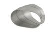 Vibrant Horizontal 304 SS Oval Pie Cuts 3.5in OD Tight 45 Degree Elbow Vibrant Steel Tubing  AXOPROS