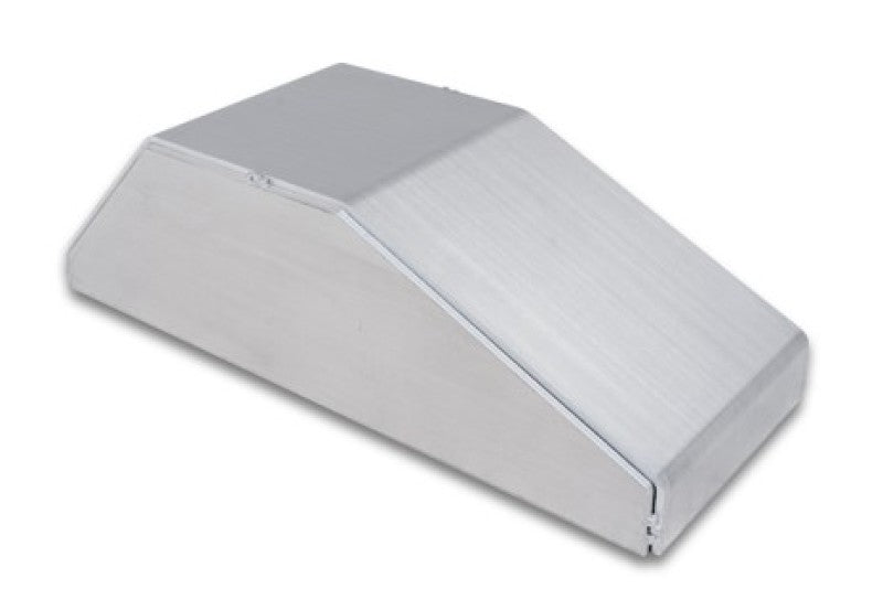 Vibrant I/C End Tank 4.5in Wide 11.8in Long 3.5in Tall Use w/ Horizontal I/C Core 12834 - 5052 Alum Vibrant Forced Induction Components  AXOPROS