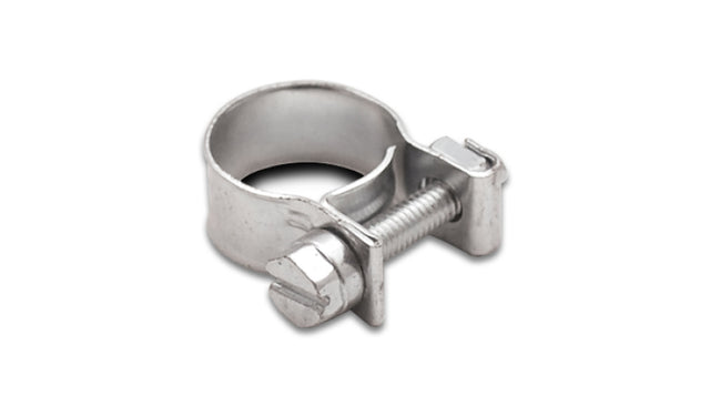 Vibrant Inj Style Mini Hose Clamps 11-13mm clamping range Pack of 10 Zinc Plated Mild Steel Vibrant Clamps  AXOPROS