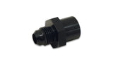 Vibrant M14 x 1.5 Female to -6AN Male Flare Adapter - Anodized Black Vibrant Fittings  AXOPROS