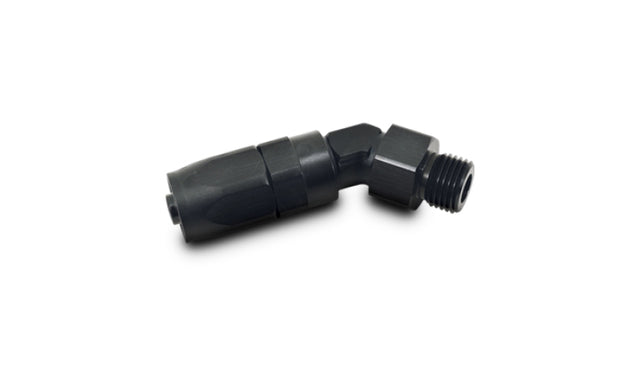 Vibrant Male -10AN 45 Degree Hose End Fitting - 7/8-14 Thread (10) Vibrant Fittings  AXOPROS