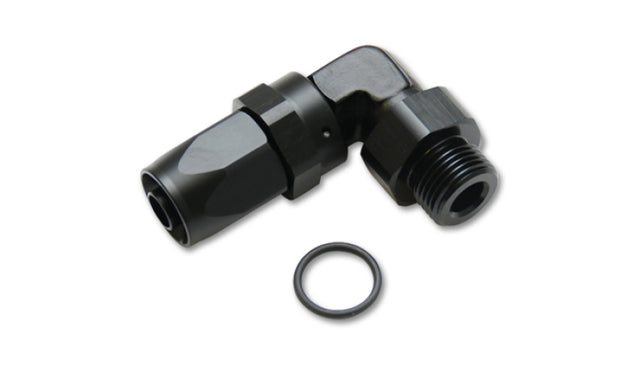 Vibrant Male -6AN 90 Degree Hose End Fitting - 9/16-18 Thread (6) Vibrant Fittings  AXOPROS