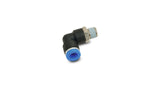 Vibrant Male Elbow Pneumatic Vacuum Fitting (1/4in NPT Thread) - for use with 1/4in (6mm) OD tubing Vibrant Fittings  AXOPROS