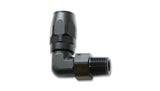Vibrant Male NPT 90 Degree Hose End Fitting -6AN - 3/8 NPT Vibrant Fittings  AXOPROS