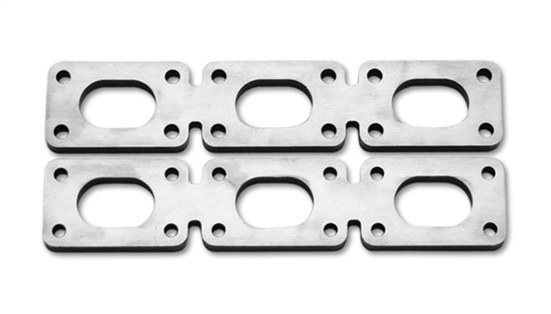 Vibrant Mild Steel Exh Manifold Flange for BMW E36/E46 platform motors (sold in pairs) 1/2in Thick Vibrant Flanges  AXOPROS