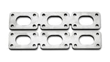 Vibrant Mild Steel Exh Manifold Flange for BMW E36/E46 platform motors (sold in pairs) 1/2in Thick Vibrant Flanges  AXOPROS