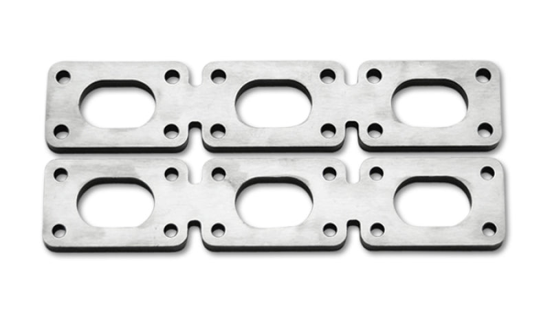Vibrant Mild Steel Exh Manifold Flange for BMW E36/E46 platform motors (sold in pairs) 1/2in Thick Vibrant Flanges  AXOPROS