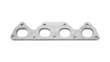 Vibrant Mild Steel Exhaust Manifold Flange for Honda/Acura B-Series motor 1/2in Thick Vibrant Flanges  AXOPROS