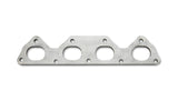 Vibrant Mild Steel Exhaust Manifold Flange for Honda/Acura B-Series motor 1/2in Thick Vibrant Flanges  AXOPROS