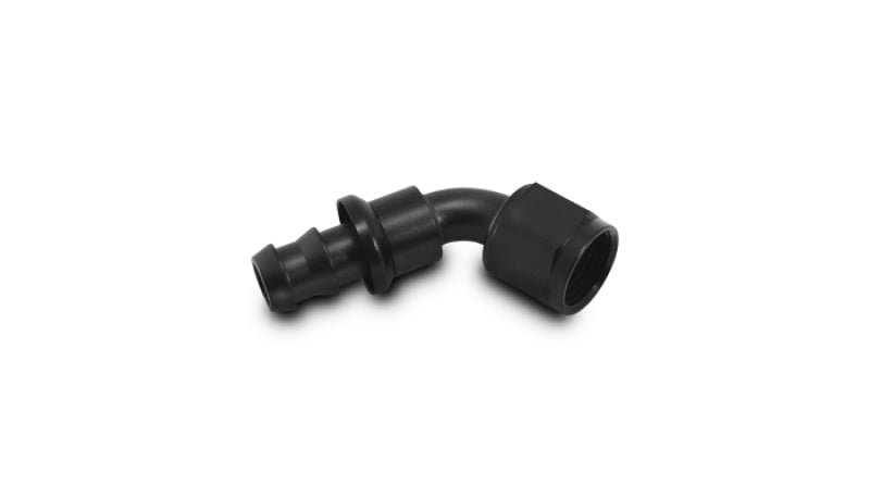 Vibrant Push-On 60 Degree Hose End Elbow FittingSize -4AN Vibrant Fittings  AXOPROS